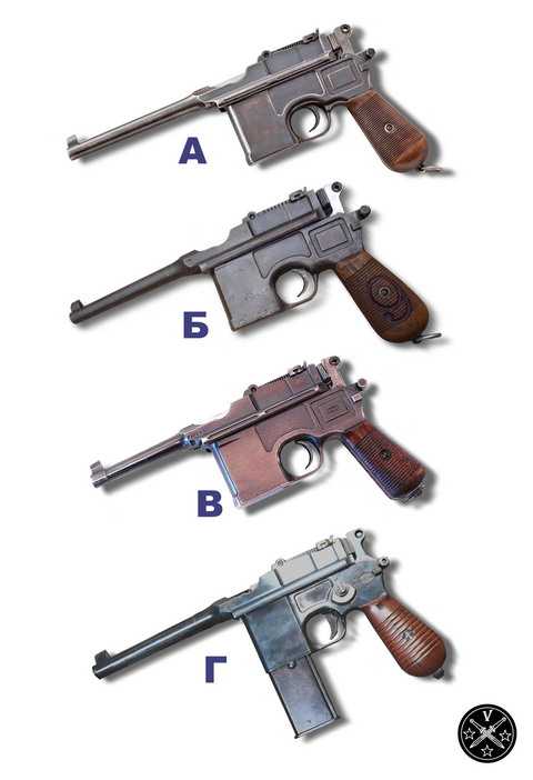 Самые известные модификации пистолета Маузер