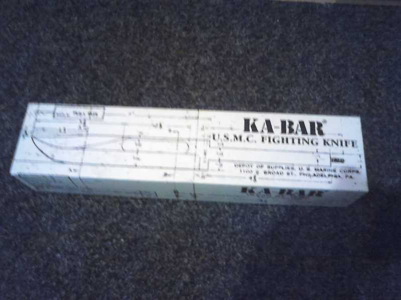 7)Ka-Bar Fighting Knife USMC - нож морпеха.