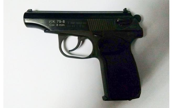 Газовый пистолет ИЖ-79-8 кал.8 мм №ТАМ 0863