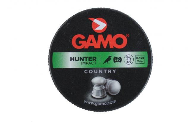 Пули пневматические  GAMO Hunter 4,5 мм 0,49 грамма (250 шт.)