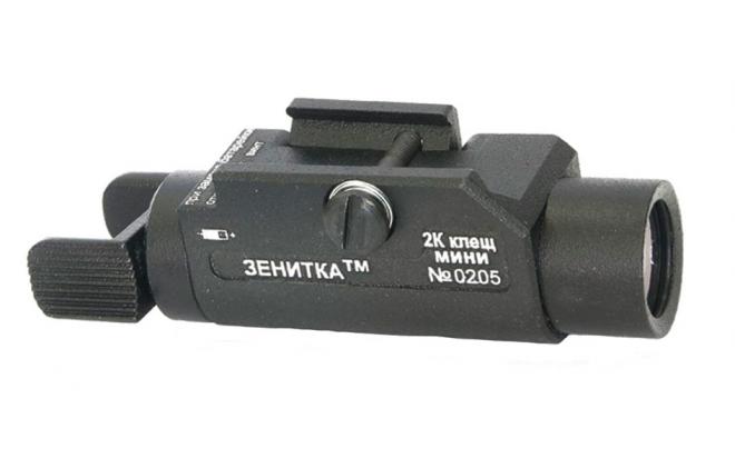 Светодиодный фонарь Зенит Клещ мини 2К с переключателем тип коромысло