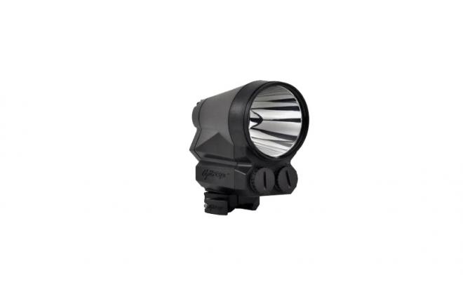 Ручной прожектор Lightforce PRED (диаметр рефлектора 110 мм, 30W, лого-наклейка, инструкция, тех.паспорт)