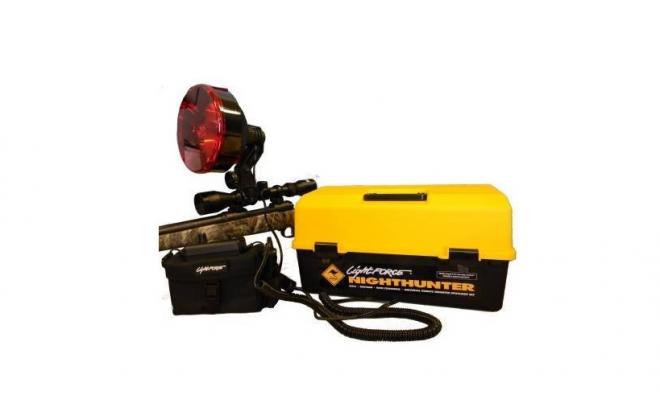 Прожектор Lightforce NH140PACK NIGHTHUNTER (диаметр рефлектора 140 мм, 75W (в комплекте чехол, 9АМП батарея, кронштейн)