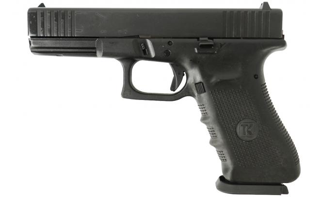 Травматический пистолет Техкрим Glock ТК717Т оксид черный 10х28