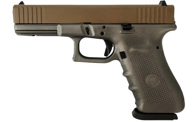 Травматический пистолет Техкрим Glock ТК717Т Cerakote Graphite Earth 10x28