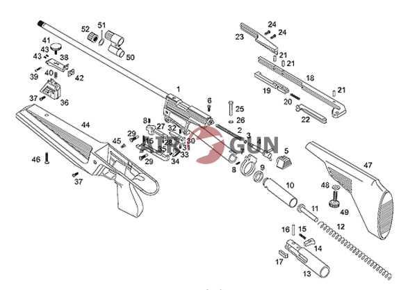 Airgun store интернет магазин газовых пружин м. Гайка МР-60, ИЖ-60 (52634). Рукоятка рычага взведения МР-61. Газовая пружина на МР 61. ИЖ 60 рукоятка рычага взведения вертикальная чертеж.