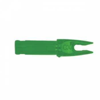 Хвостовики для стрел CarbonExpress TCX Nock Green (12 шт) - зеленый