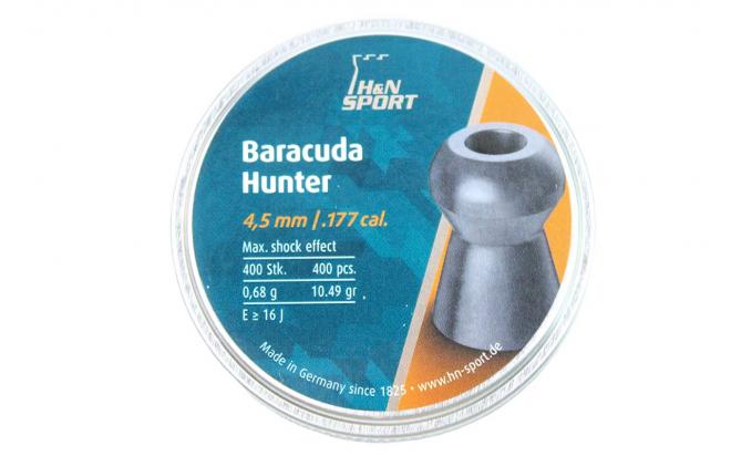 Пули пневматические H&N Baracuda Hunter 4,5 мм 0,68 грамма (400 шт.)