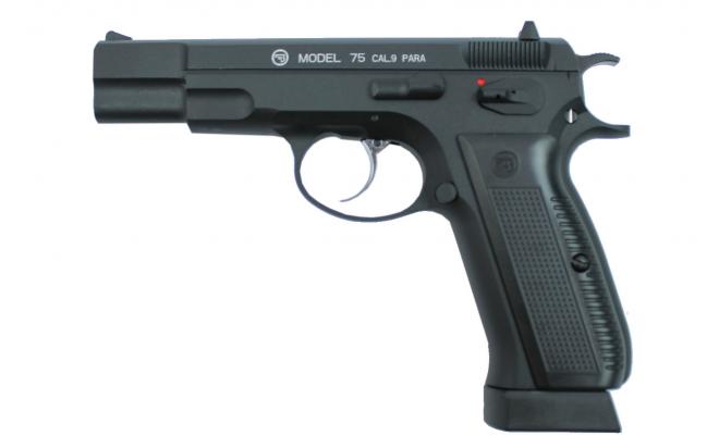 Пневматический пистолет ASG CZ 75 blowback 4,5 мм
