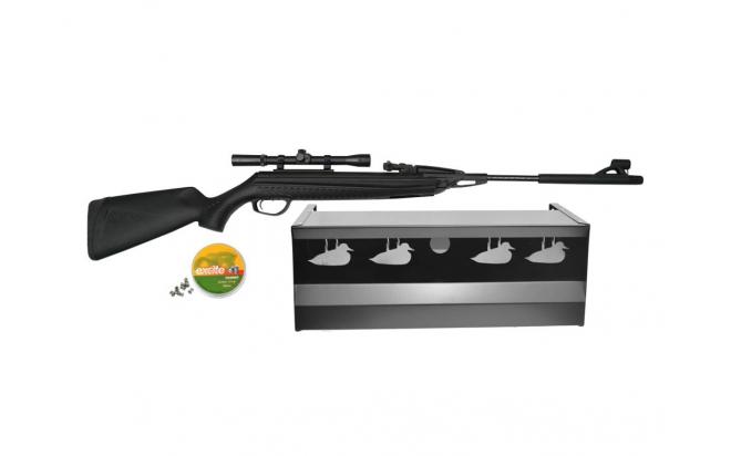 Пневматическая винтовка МР-512C-06 + прицел 4x20 + пули + минитир Air-Gun