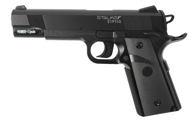 Пневматический пистолет Stalker S1911G 4,5 мм (ST-12051G)