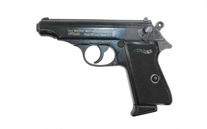 Газовый пистолет WALTHER PP 9mm  №B 0020
