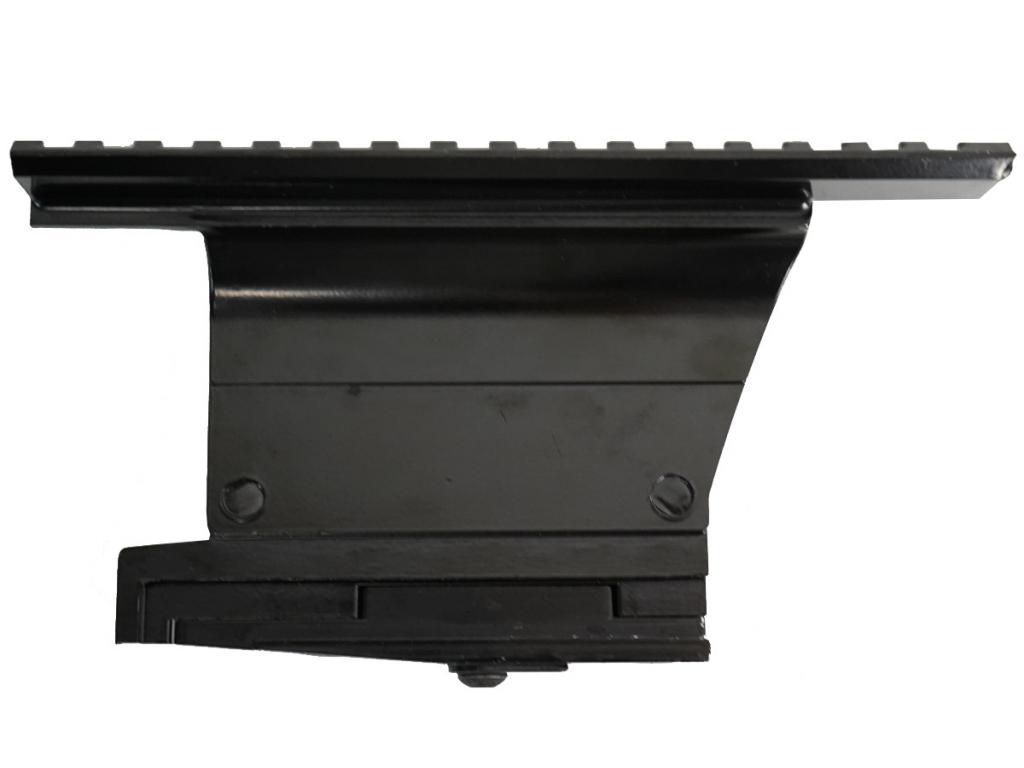 Кронштейн Пушкарева под складной приклад для АК 74, Сайга вид №3 Кронштейн Пушкарева под складной приклад для АК 74, Сайга вид №3