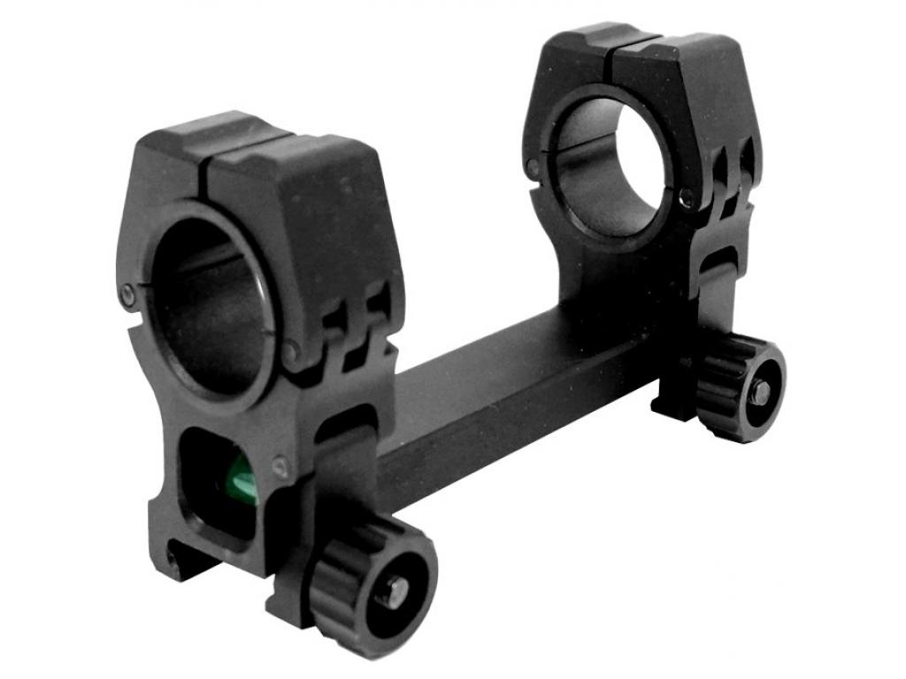 Крепление моноблок с кольцами 25,4 мм (30 мм), Weaver, облегченный (BH-MS15) Крепление моноблок с кольцами 25,4 мм (30 мм), Weaver, облегченный (BH-MS15)