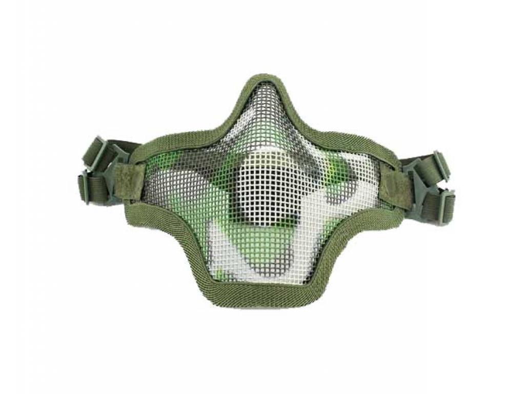 Маска Kingrin Tactical V1 AS-MS0001W (сетчатая, на нижнюю часть лица) Маска Kingrin Tactical V1 AS-MS0001W (сетчатая, на нижнюю часть лица)