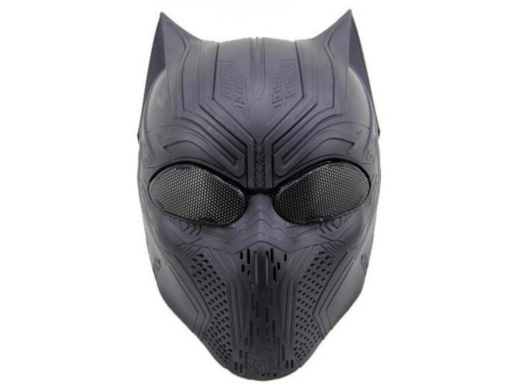 Маска Anbison Sports Black Panther AS-MS0098B (черный) Маска Anbison Sports Black Panther AS-MS0098B (черный)