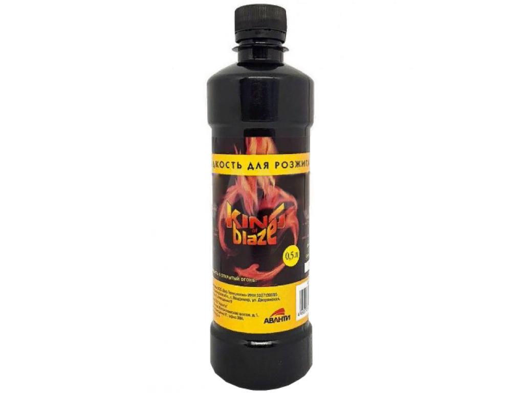 Жидкость для розжига костра King of Blaze (0,5 литра) Жидкость для розжига костра King of Blaze (0,5 литра)