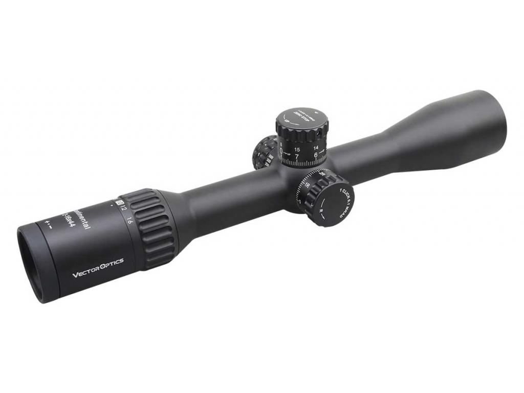 Оптический прицел Vector Optics Continental x8 2-16x44 ED 30 мм, сетка L4a, с подсветкой (SCOM-39P) - вид справа Оптический прицел Vector Optics Continental x8 2-16x44 ED 30 мм, сетка L4a, с подсветкой (SCOM-39P) - вид справа