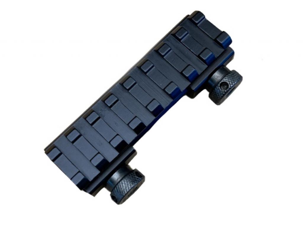 Планка повышающая Weaver с окошком L-85 мм (D0016) Планка повышающая Weaver с окошком L-85 мм (D0016)