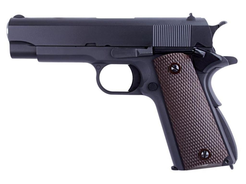 Пистолет WE-E002 Colt М1911А1 Commander 1943 Version Gas (металл) Пистолет WE-E002 Colt М1911А1 Commander 1943 Version Gas (металл)