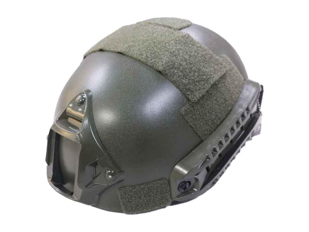 Тактический шлем страйкбольный Fast TG-tph-gr (пластик, зеленый) вид№1 Тактический шлем страйкбольный Fast TG-tph-gr (пластик, зеленый) вид№1