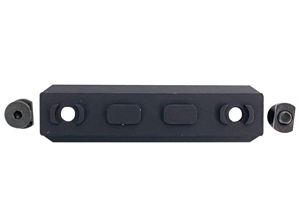 Планка Вектор-7,62 Picatinny VR-PIC7 на M-Lok (7 слотов) вид снизу Планка Вектор-7,62 Picatinny VR-PIC7 на M-Lok (7 слотов) вид снизу