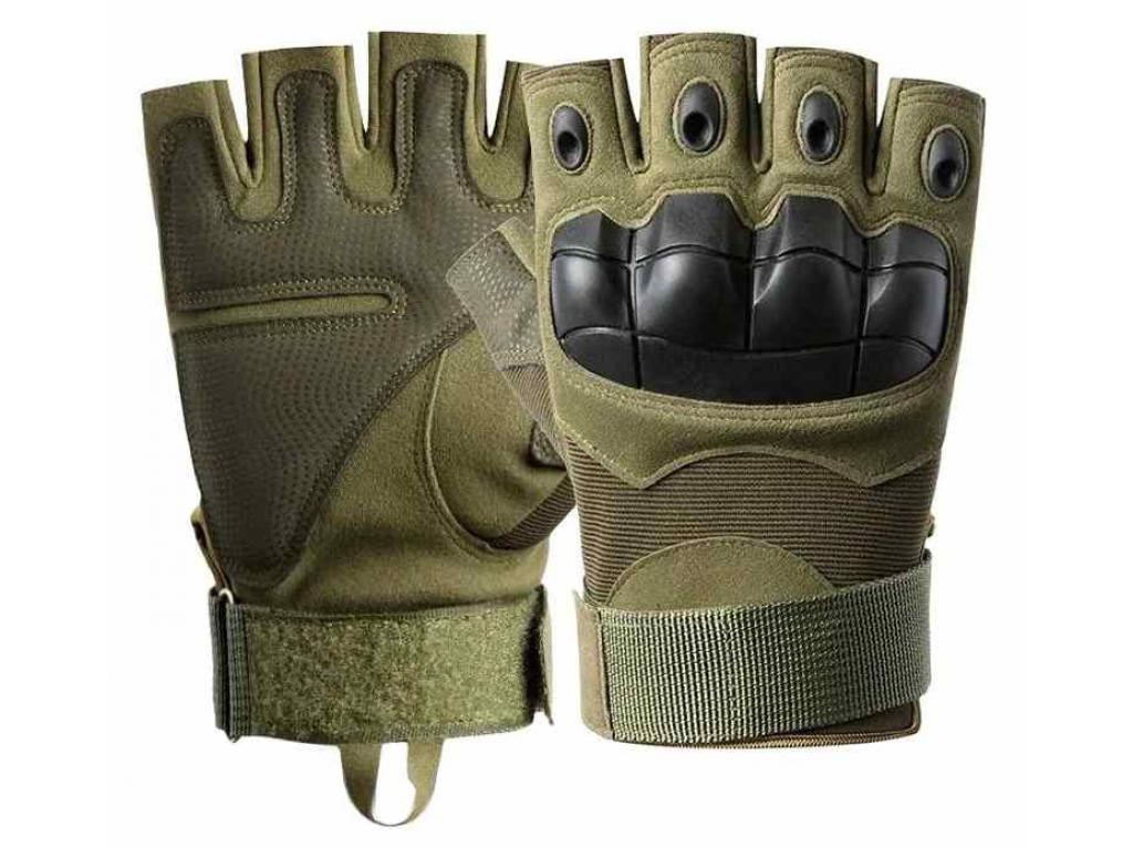 Перчатки тактические Rusarm Z902 без пальцев (хаки, размер XL) Перчатки тактические Rusarm Z902 без пальцев (хаки, размер XL)