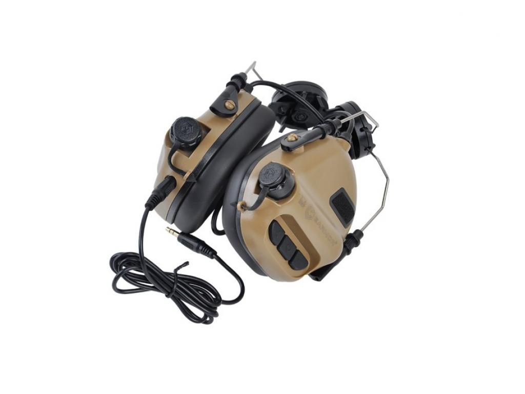 Наушники активные Earmor M31H Mod CB TW (коричневый), вид №2 Наушники активные Earmor M31H Mod CB TW (коричневый), вид №2