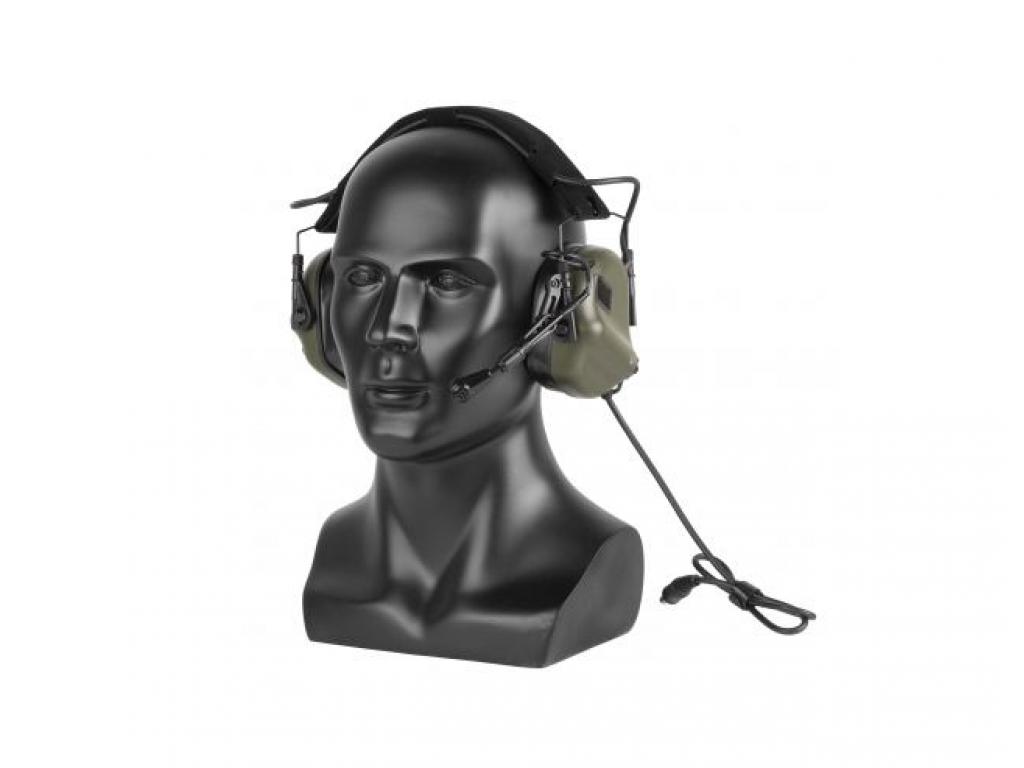 Наушники активные Earmor M32-FG Plus (зеленый) Наушники активные Earmor M32-FG Plus (зеленый)