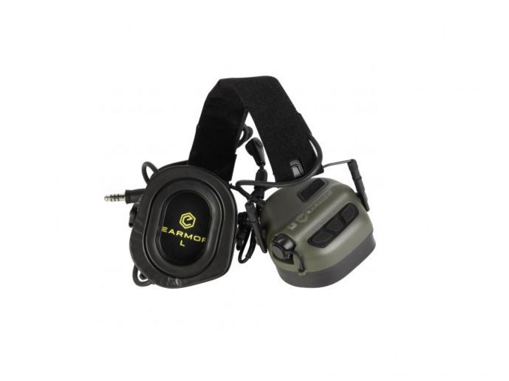 Наушники активные Earmor M32-FG Plus (зеленый), вид №2 Наушники активные Earmor M32-FG Plus (зеленый), вид №2