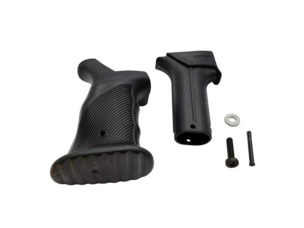 Рукоять DLG Tactical для АК (прорезиненный полимер), вид в разобранном виде Рукоять DLG Tactical для АК (прорезиненный полимер), вид в разобранном виде