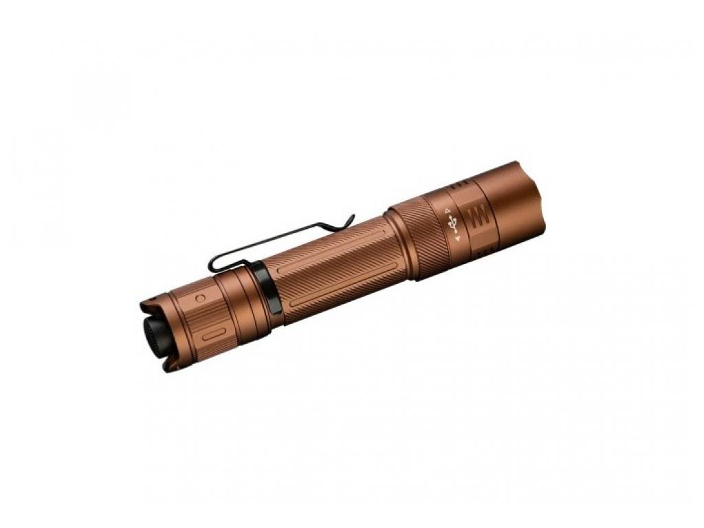 Фонарь тактический Fenix PD32R 1400 lm (коричневый), вид №2 Фонарь тактический Fenix PD32R 1400 lm (коричневый), вид №2