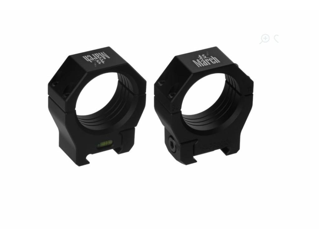 Кольца крепление для оптического прицела March Gen III 34 мм на Picatinny (средние 30 мм) Кольца крепление для оптического прицела March Gen III 34 мм на Picatinny (средние 30 мм)