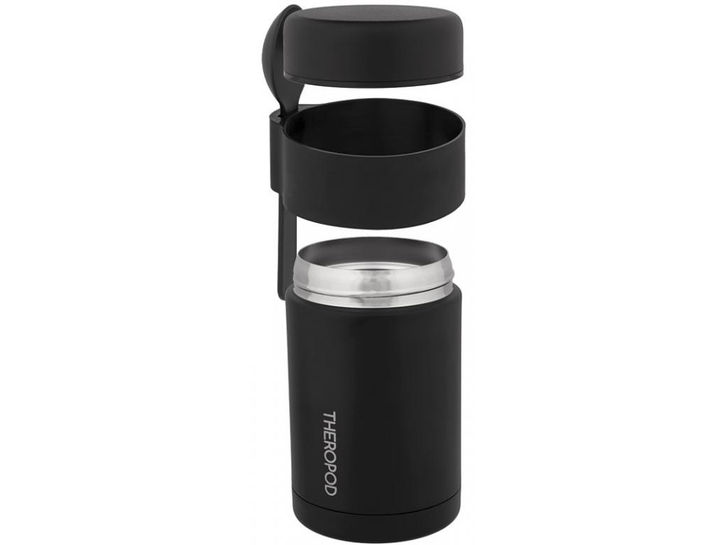 Термос Theropod TP-20-520-B для еды 0,52 л (нержавеющая сталь, ложка, винтовая крышка-пробка, черный) Термос Theropod TP-20-520-B для еды 0,52 л (нержавеющая сталь, ложка, винтовая крышка-пробка, черный)