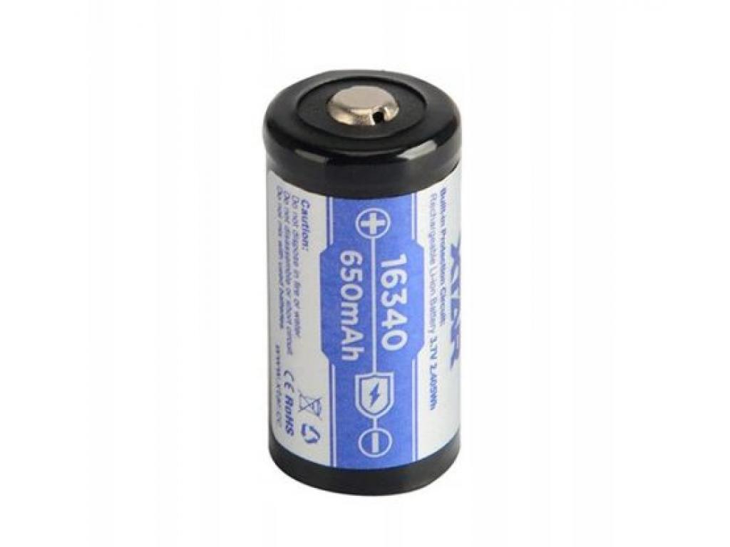 Аккумулятор Xtar 16340 3.7 В 650 mAh Аккумулятор Xtar 16340 3.7 В 650 mAh