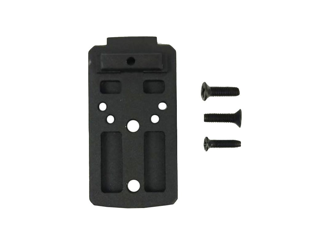 Площадка KJW для установки коллиматоров на пистолеты Glock (Red Dot Plate) для КР 13, 17, 18 Площадка KJW для установки коллиматоров на пистолеты Glock (Red Dot Plate) для КР 13, 17, 18