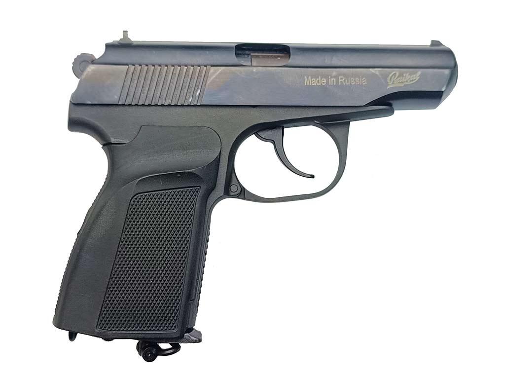 Пневматический пистолет МР-654К 4,5 мм (ПММ) (уц) №Т0331783 вид справа Пневматический пистолет МР-654К 4,5 мм (ПММ) (уц) №Т0331783 вид справа