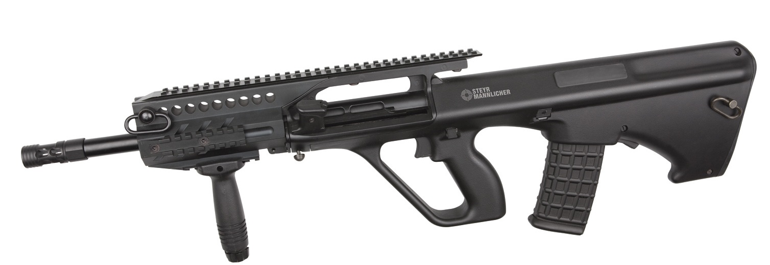 Страйкбольная модель автомата ASG Steyr A3 6 мм (16935) вид слева Страйкбольная модель автомата ASG Steyr A3 6 мм (16935) вид слева