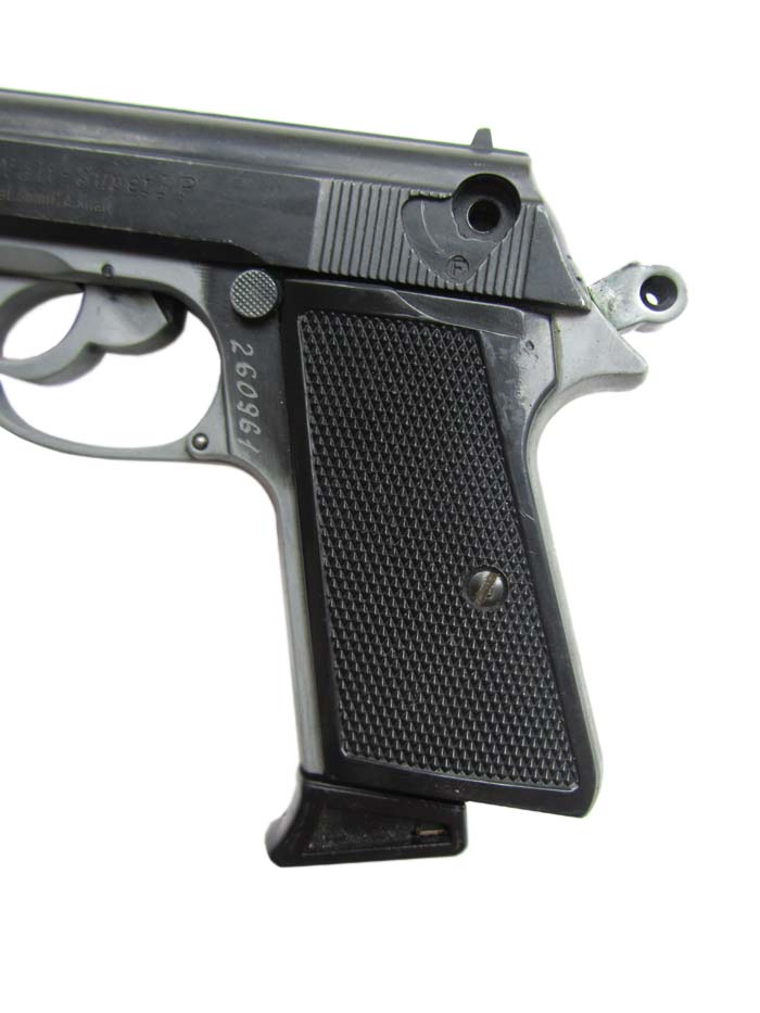 Пневмат газовый. Walther PP 9mm охолощенный.