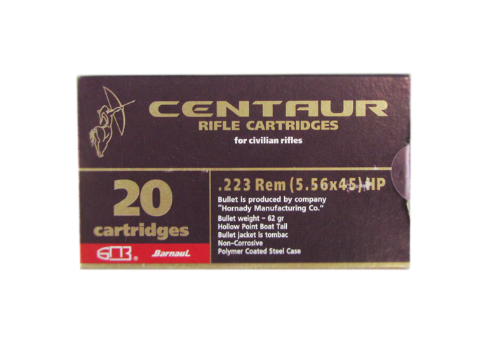 Патрон 5,56x45 (.223 Rem) HP 4,0 Кентавр Hornady оболочка томпаковая полимерный БПЗ (в пачке 20 штук) Патрон 5,56x45 (.223 Rem) HP 4,0 Кентавр Hornady оболочка томпаковая полимерный БПЗ (в пачке 20 штук)