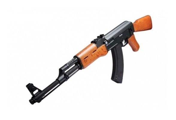 2)Пневматический автомат Swiss Arms Kalashnikov AK47 Air - gun promo 