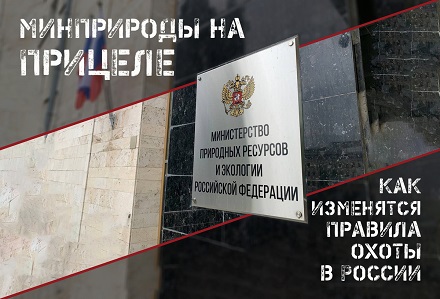 Минприроды готовит изменения к действующим правилам охоты