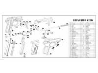 взрыв_схема для товара: Травматический пистолет МР-79-9ТМ 9 мм P.А. (без доп. магазина)