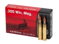 Патрон 7,62x67 (.300 Win Mag) Express 10,7 Geco (в пачке 20 штук, цена 1 патрона)