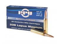 Патрон 8,6x70 (.338 Lapua Mag) Magnum HP BT 16,2 PPU (в пачке 20 штук, цена 1 патрона)