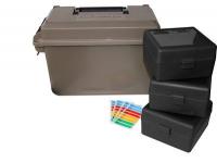 Ящик MTM для хранения в комплекте с кейсами для калибра .223 Rem RM-100