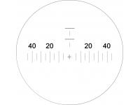 Бинокль КОМЗ БПЦс6 8х30 (сетка, обрезиненный) - измерительная сетка