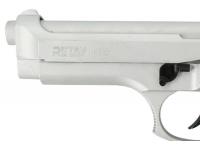 Оружие списанное охолощенное MOD 92 Beretta хром 9 мм P.A.K вид №4