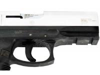 Оружие списанное охолощенное PT24 Taurus никель 9 мм P.A.K вид №5