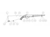 Крепление предохранительной скобы Zastava МР22 (48)